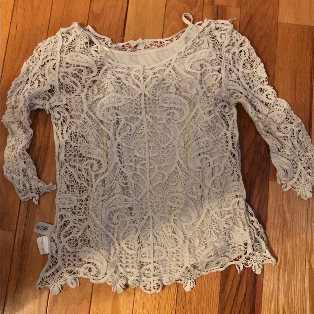Woman’s knitted shirt with camisole size M